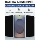 Защитная пленка на телефон Samsung Galaxy s25 ultra антишпион. Полиуретановая бронепленка на экран смартфона Самсунг Галакси с 25 ультра.
