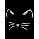 Шоппер с котом милым котиком и сердечком с принтом и рисунком каваи kawaii cat kawai cute kitty черный, стритстайл сумка для шопинга и покупок тканевая женская и мужская андеграунд кэжуал y2k style.