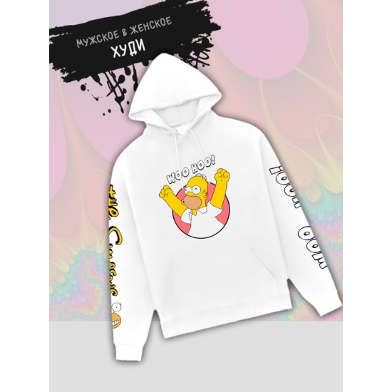 Худи Гомер Симпсон и мем Simpsons y2k