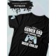 Футболка с приколом папа и геймер и надписью dad gamer y2k