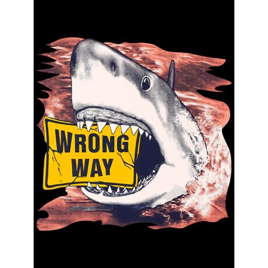 Футболка с акулой shark челюсти и jaws детская