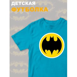Футболка бэтмен batman и супергерой летучая мышь y2k детская