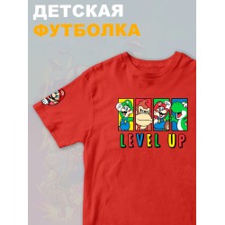 Футболка супер марио и луиджи донки конг нинтендо детская