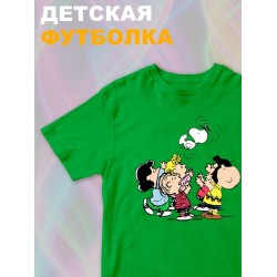Футболка снупи Snoopy с милым принтом y2k детская