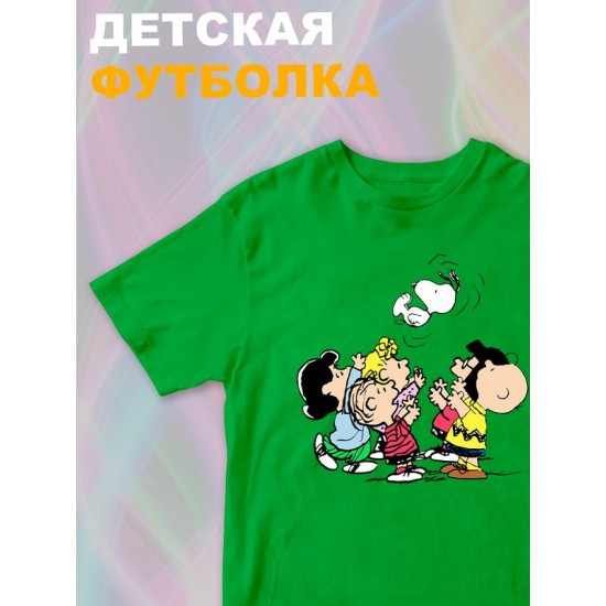 Футболка снупи Snoopy с милым принтом y2k детская