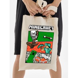 Шоппер крипер стив майнкрафт tnt minecraft с игрой детский