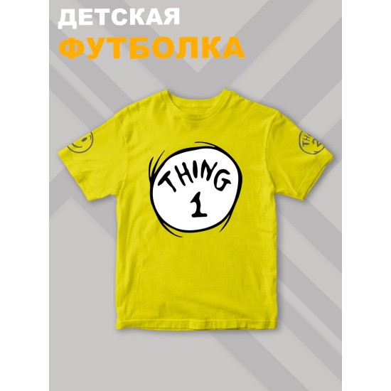 Футболка детская с рисунком Disney Dr.Seuss Thing 1