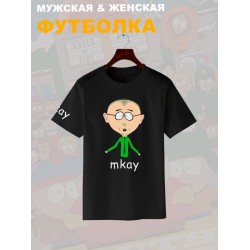 Футболка южный парк понятненько мем south park mkay