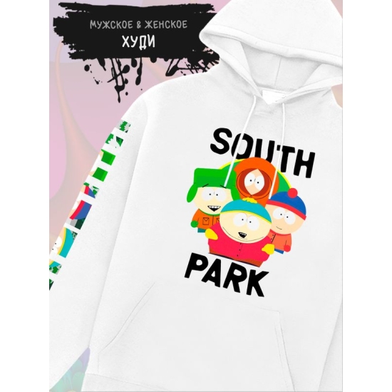 Худи южный парк south park персонажи y2k