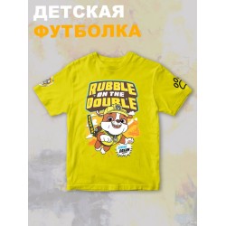 Футболка щенячий патруль крепыш paw patrol детская