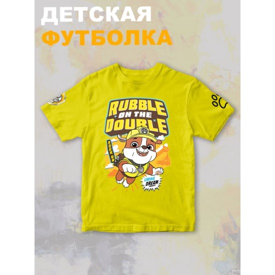 Футболка щенячий патруль крепыш paw patrol детская