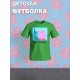 Футболка с героем Свинка Пеппа и прикольной надписью not today. Футболка детская с принтом Peppa pig для мальчика и девочки. Одежда для детей и подростков стрит стайл кежуал.