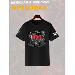 Футболка с принтом Ария rock. Футболка унисекс с надписью русский рок в стиле street style.