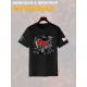 Футболка с принтом Ария rock. Футболка унисекс с надписью русский рок в стиле street style.