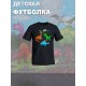 Футболка детская с принтом милые динозаврики для мальчика и девочки. Одежда для детей и подростков стрит стайл кежуал.
