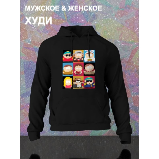 Худи южный парк south park персонажи y2k