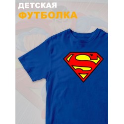Футболка супермен superman супергерой y2k детская