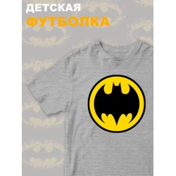Футболка бэтмен batman и супергерой летучая мышь y2k детская