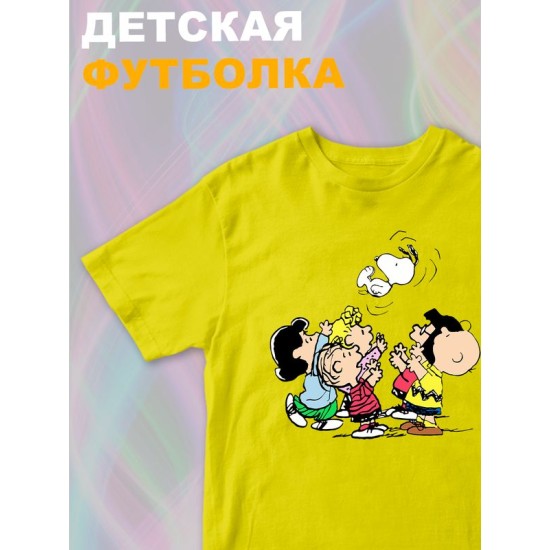 Футболка снупи Snoopy с милым принтом y2k детская