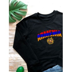 Свитшот Армения Armenia герб и флаг