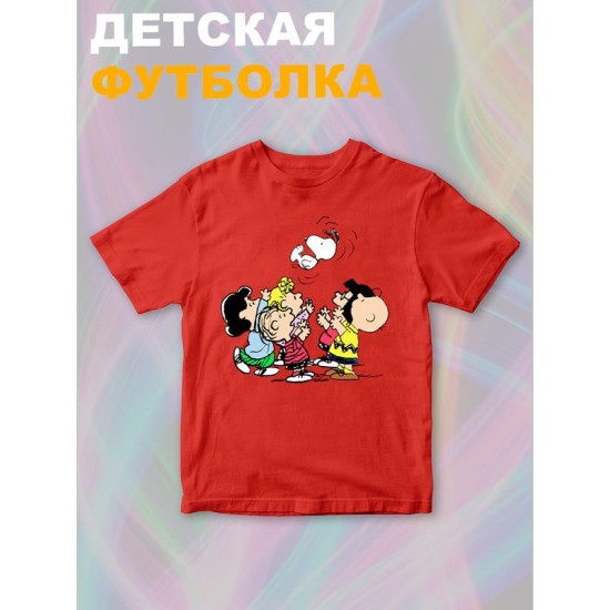 Футболка снупи Snoopy с милым принтом y2k детская