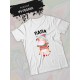 Футболка для папы с коровой и коровкой dad daddy новогодняя