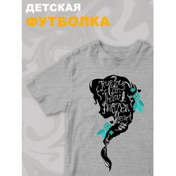 Футболка детская с принтом Холодное сердце