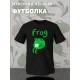 Футболка с лягушкой мем и прикол с принтом и рисунком каваи cute kawaii forg frog cake meme kawai, черная женская мужская, прикольная андеграунд одежда кэжуал стритстайл, y2k style underground casual.