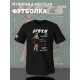 Футболка эстетика Japan с японскими иероглифами с принтом Япония в стиле ретро винтаж мода 80х и стиль 90 х aesthetic anime girl retro vintage, черная женская и мужская y2k одежда кэжуал стритстайл.