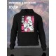 Худи с принтом из мультсериала Магическая битва оверсайз. Худи унисекс jujutsu kaisen Sukuna в стиле street style для молодежи.