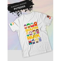 Футболка южный парк south park картман кенни и стэн