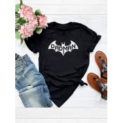 Футболка бэтмен batman best dad и лучший папа y2k