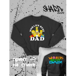 Свитшот Гомер Симпсон Simpsons best dad y2k