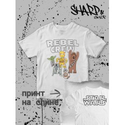 Футболка звездные войны star wars йода детская
