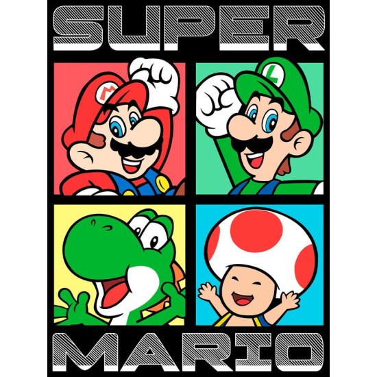 Шоппер супер марио и луиджи super mario нинтендо детский y2k