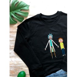 Свитшот рик и морти прикол и мем из rick and morty