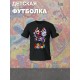 Футболка детская "Цифровой цирк" с персонажами. Футболка с принтом из мультсериала и прикольной надписью "Digital Circus". Одежда для детей и подростков фанов уцц стрит стайл кэжуал.