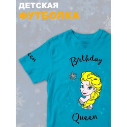 Детская футболка с принтом Эльза Холодное серце Disney