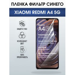 Защитная пленка на телефон Xiaomi Redmi a4 5g anti blue ray. Полиуретановая бронепленка на экран смартфона Ксиаоми Редми а4 5g.