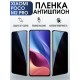 Защитная гидрогелевая пленка для Xiaomi для телефона Xiaomi Poco m2 pro, полиуретановая плёнка антишпион на смартфон Сяоми Поко м2 про. Аксессуар для защиты экрана гаджета.