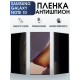 Защитная гидрогелевая пленка антишпион на телефон Samsung Galaxy Note 10, матовая гелевая пленка на смартфон Самсунг галакси Note 10, для защиты экрана телефона