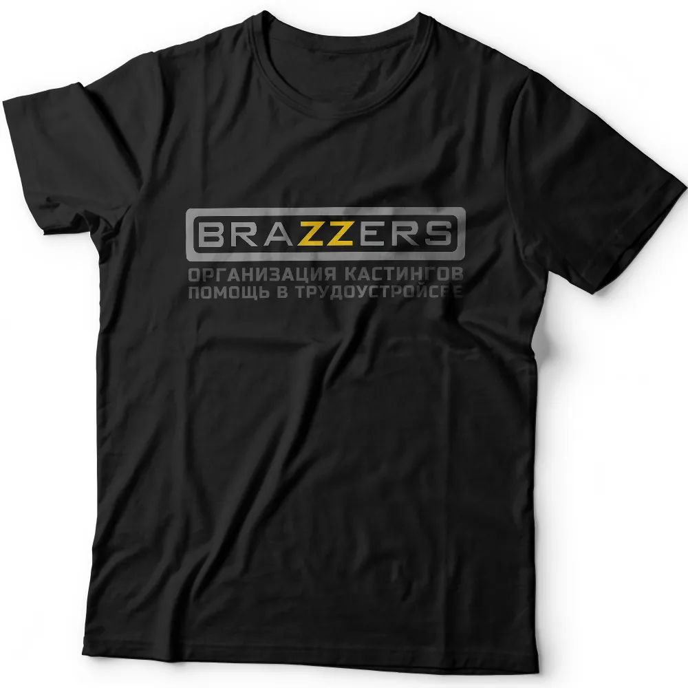 Футболка с логотипом Brazzers