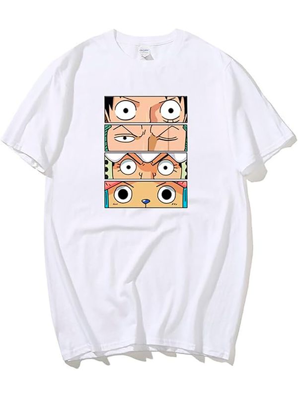 Футболка ван пис one piece луффи с принтом