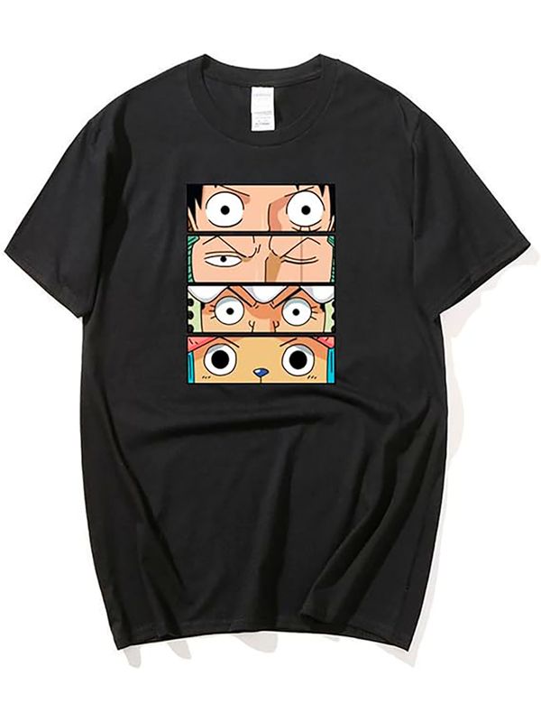 Футболка ван пис one piece луффи с принтом