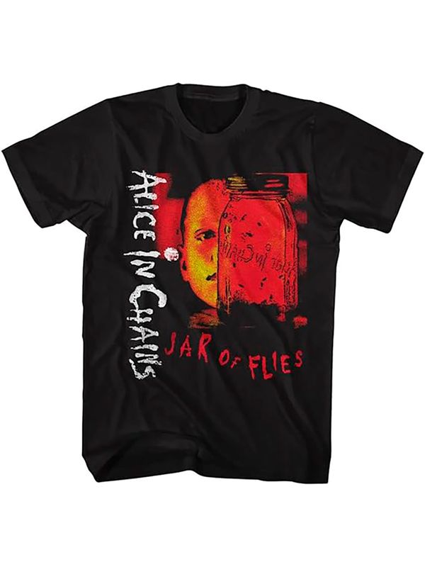 Футболка Алиса в цепях с принтом и надписью в винтажном ретро стиле rock merch, одежда андеграунд гранж y2k style, оверсайз унисекс