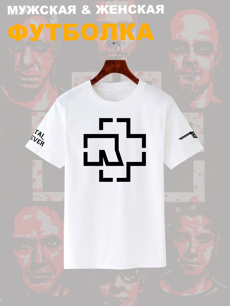 Футболка Rammstein Рамштайн Ramstein с принтом