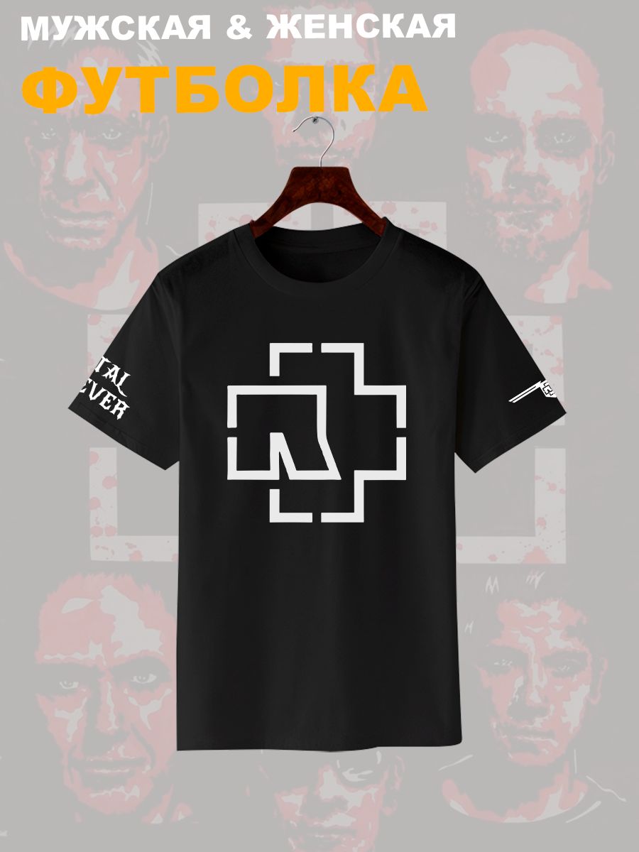 Футболка Rammstein Рамштайн Ramstein с принтом