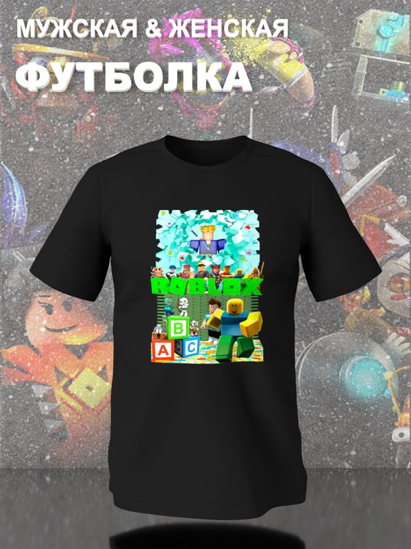 Футболка Roblox Роблокс игра роблох с принтом