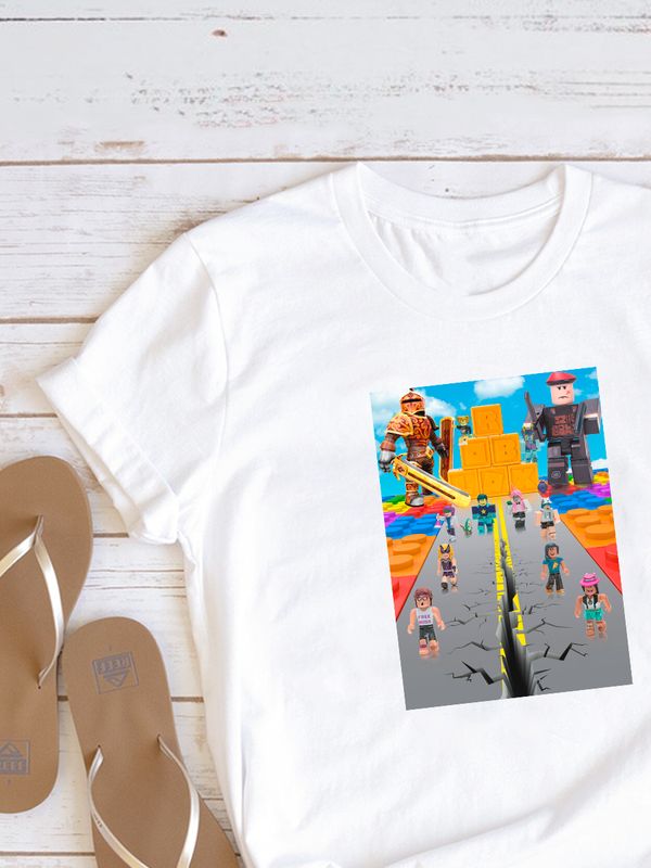 Футболка Роблокс игра Roblox game merch с принтом