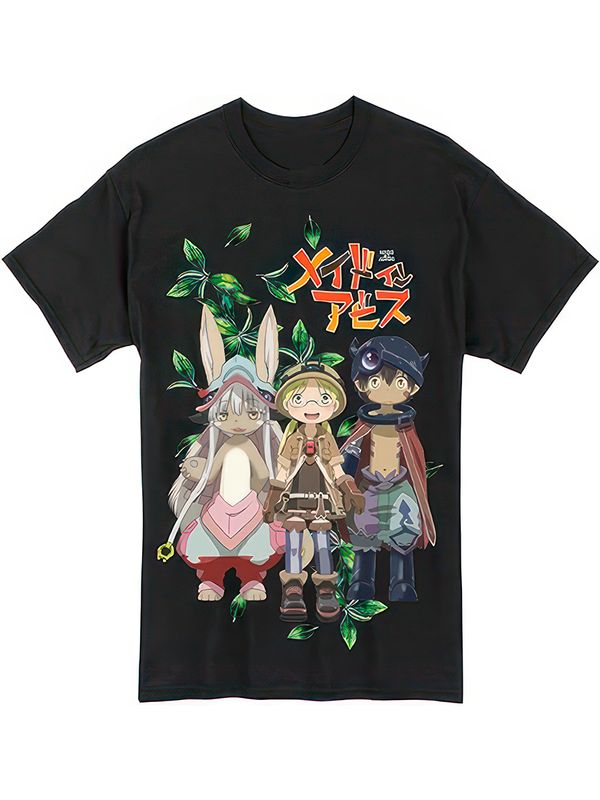 Футболка аниме Созданный в бездне Made in abyss с принтом